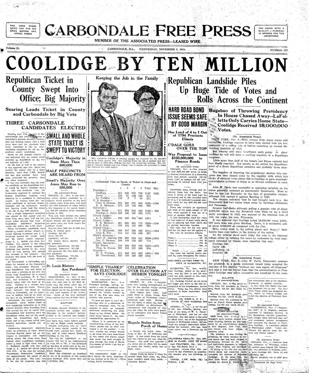 1924: Coolidge